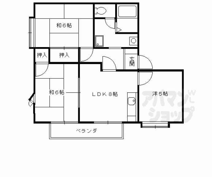 【コキチハウス】間取