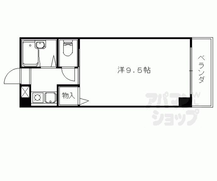 【ラ・フロール小山】間取