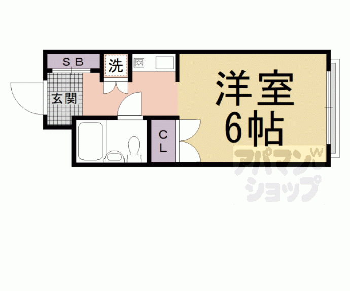 【岡本マンション】間取