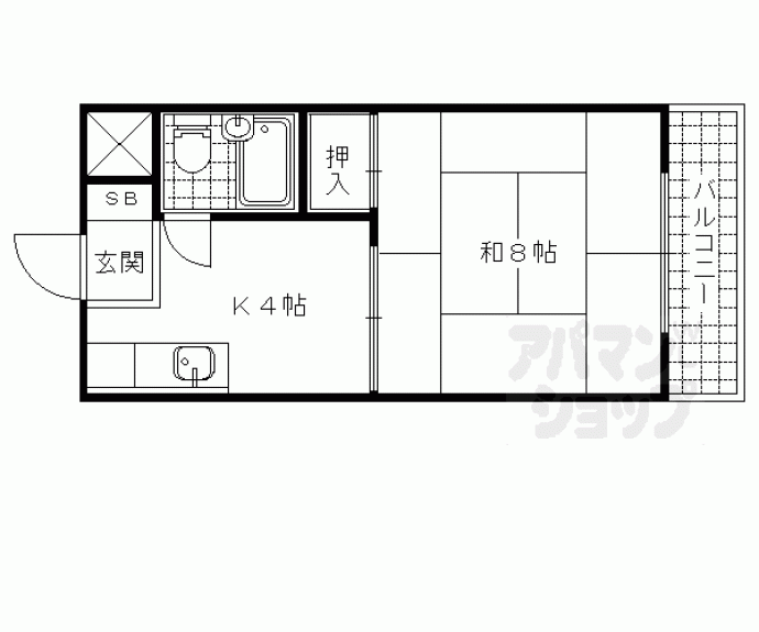 【西浦マンション】間取