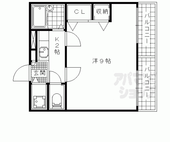 【イースター西栄】間取