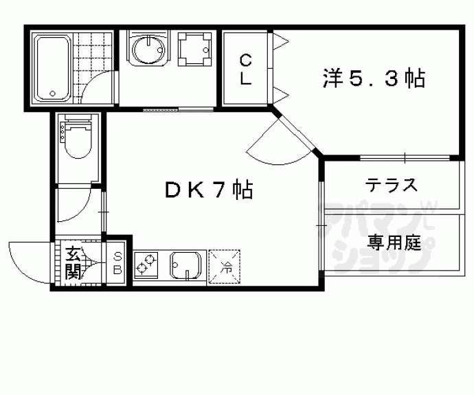 【グラン・ジュテ烏田】間取