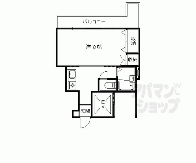 【山科アーバンコテージ】間取