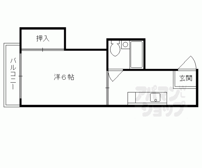 【甲ノ辻マンション】間取