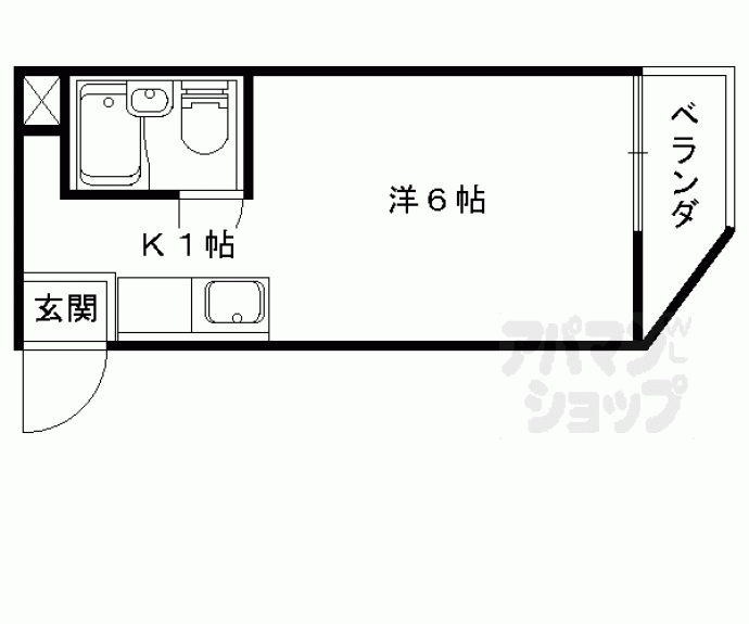 【アルビオンシティ京都沢町】間取