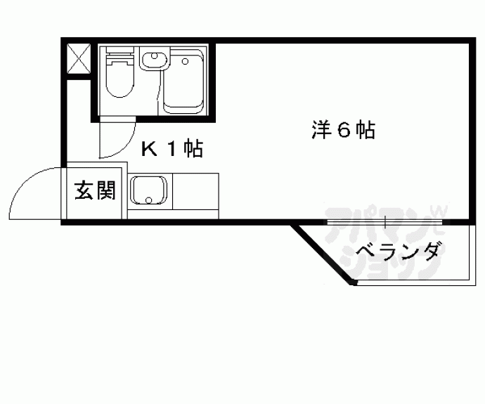 【アルビオンシティ京都沢町】間取