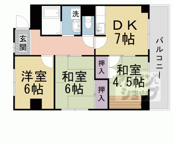 【ロイヤル現代】間取
