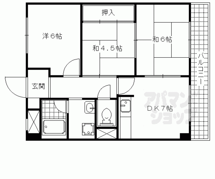 【ロイヤル現代】間取
