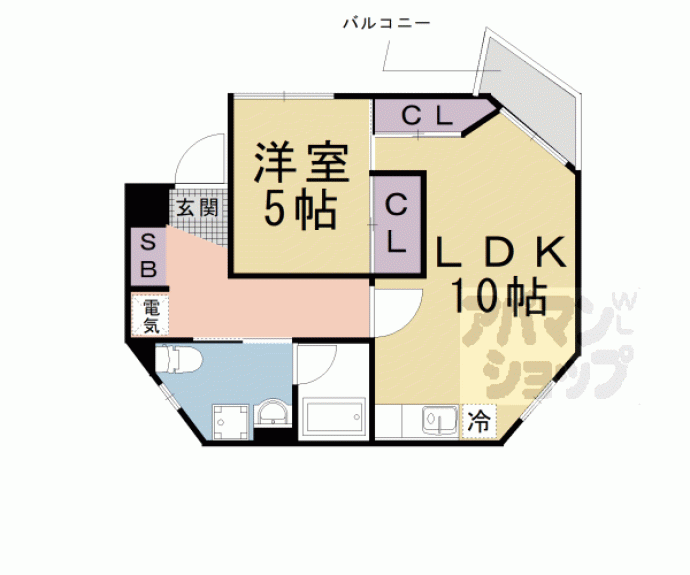 【ＰＡＲＫ　ＨＩＬＬＳ　ＯＹＡＫＥ　ＶＩＬＬＡ　３】間取
