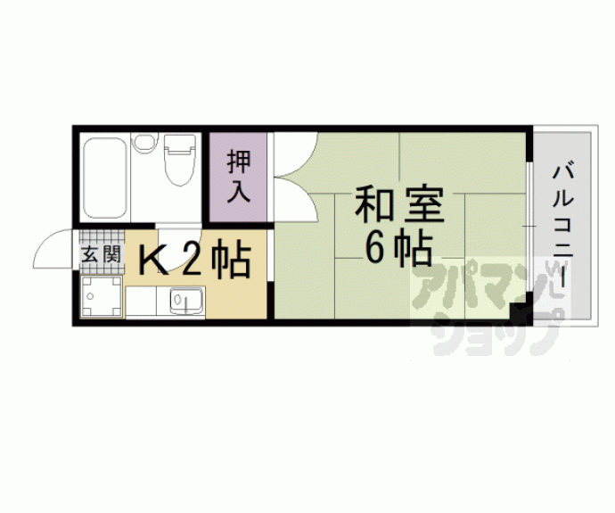 【ハイツコワフュール】間取