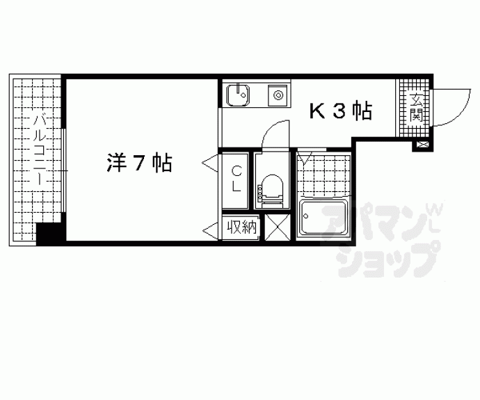 【ウエスティン安朱】間取