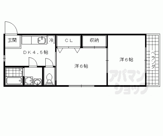 【真和ハイツ】間取