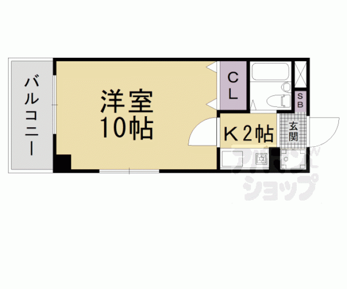 【エスポワール川向】間取