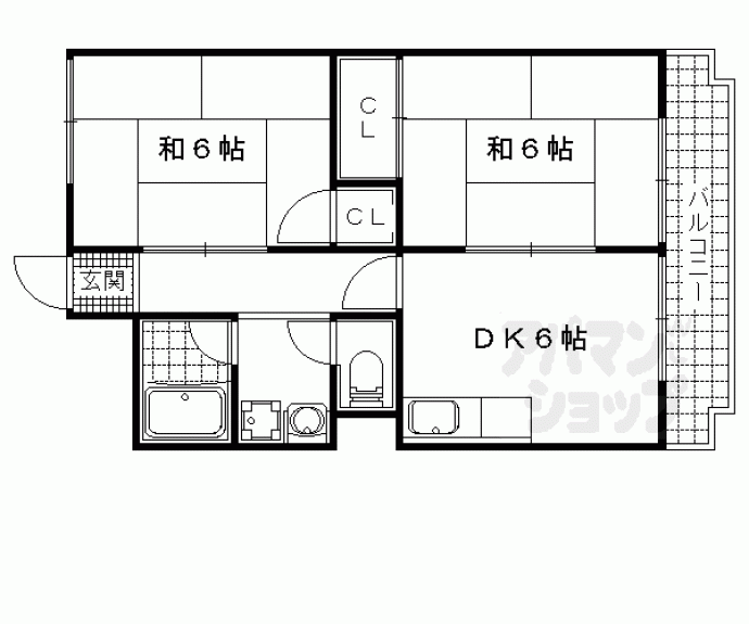 【山本ハイツ】間取