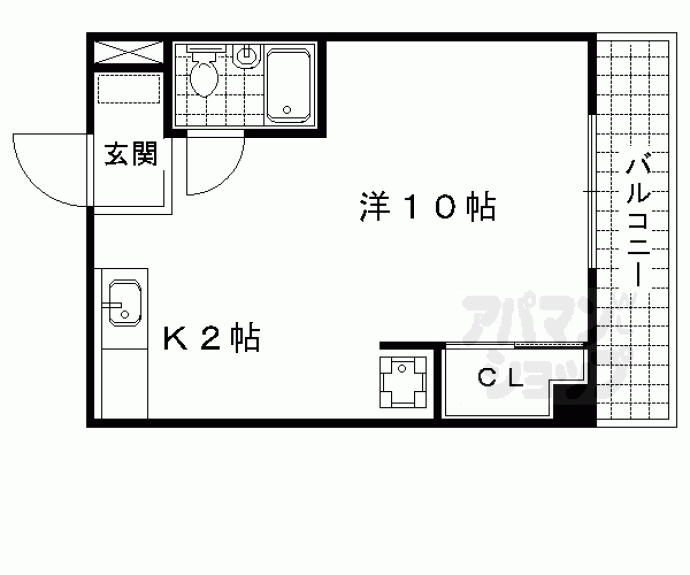 【ヴィエント北花山】間取