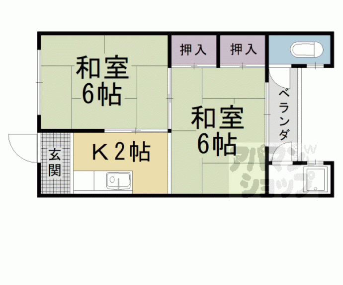 【第７ゆたか荘】間取