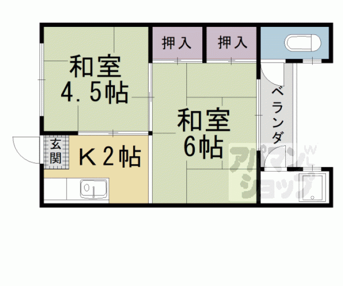 【第７ゆたか荘】間取