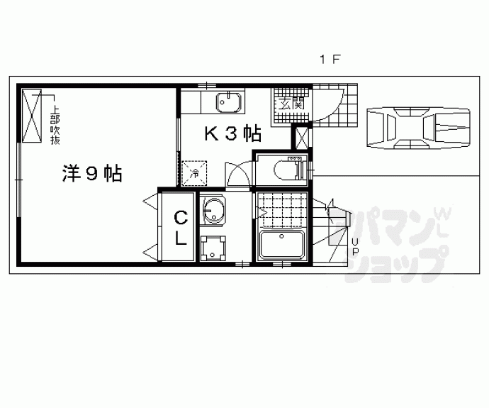 【フェリーチェ洛東】間取