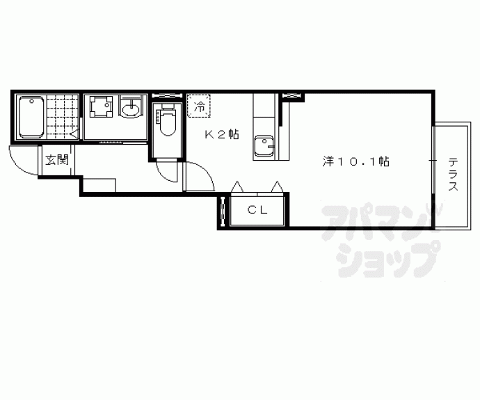 【ボヌール アヴニール】間取