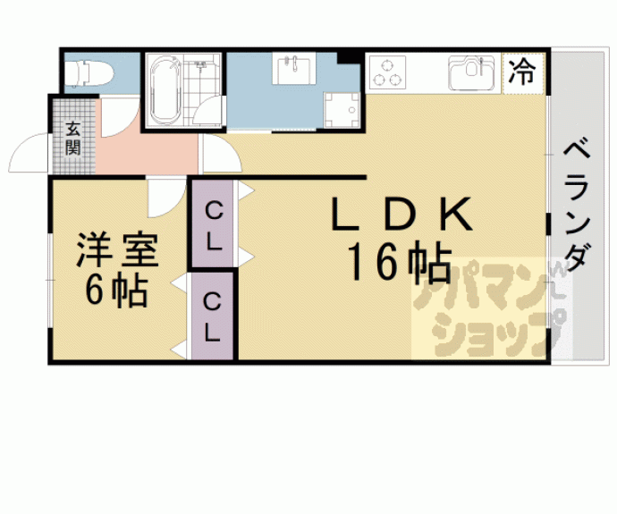 【マンション清】間取