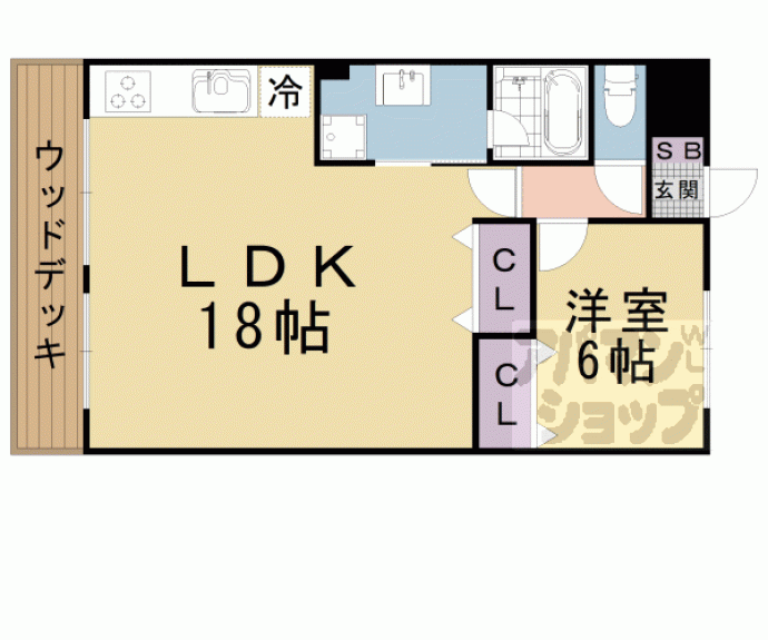 【マンション清】間取