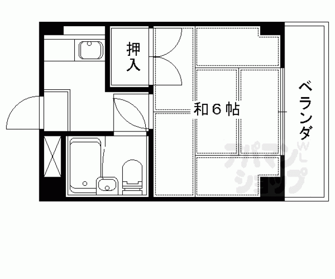 【コープ四ノ宮】間取