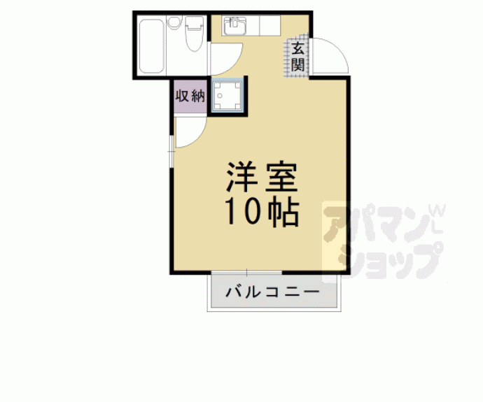 【アネックス御陵】間取