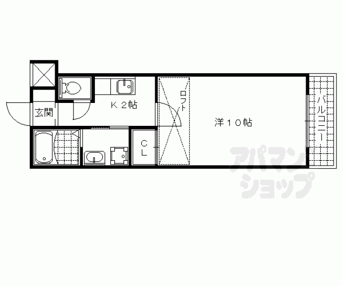 【メゾン・ぺルル】間取