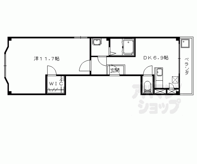 【ライズF】間取