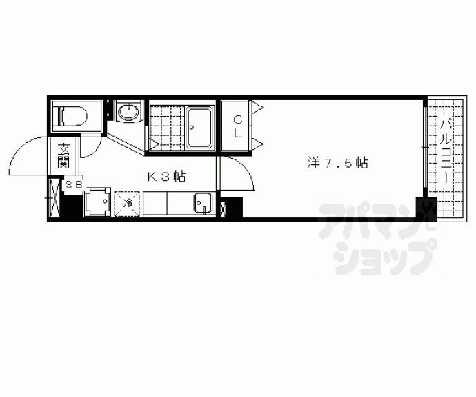 【～ｆｌｏｒｉｙａ～　フローリヤ】間取