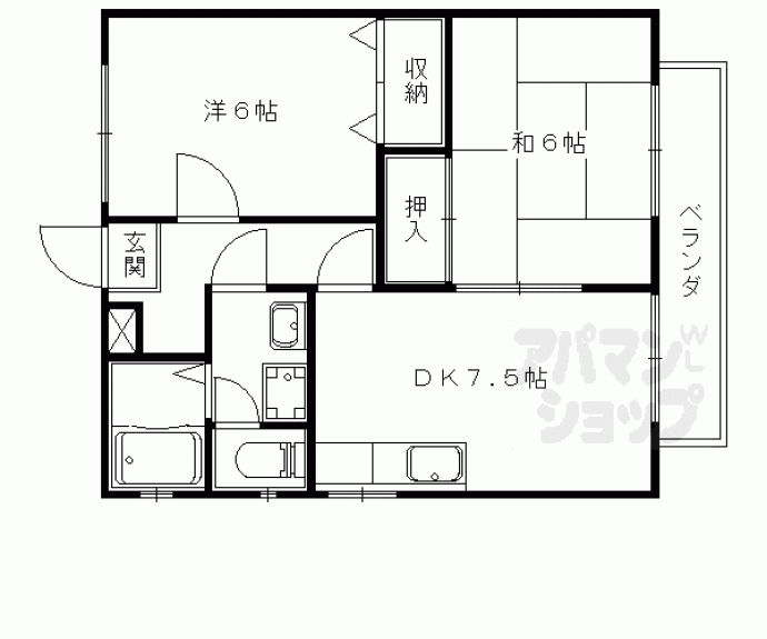 【レグルスコート】間取