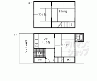 【西野山百々町貸家】