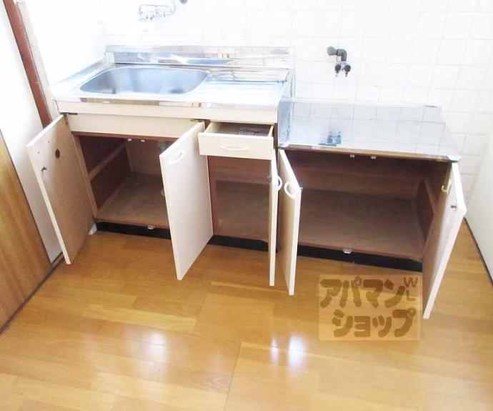 【西野山百々町貸家】間取