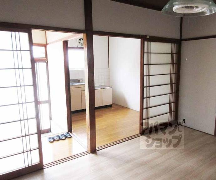 【西野山百々町貸家】間取