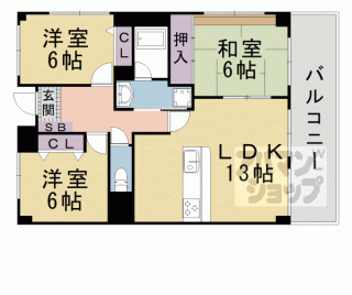 【パインフィールド山科】