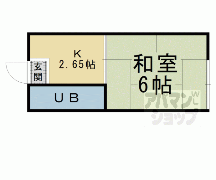 【パルフェ山科】間取