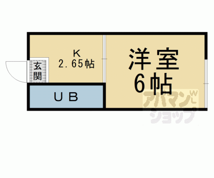 【パルフェ山科】間取