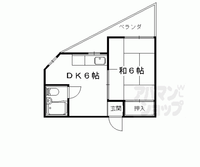 【ヒカルマンション】間取