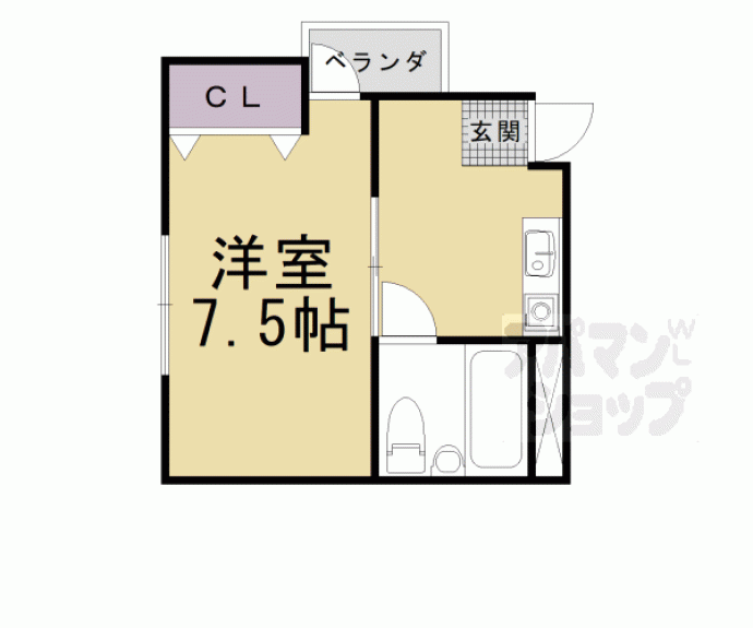 【Ｍｐｉ＇ｓ京都山科】間取