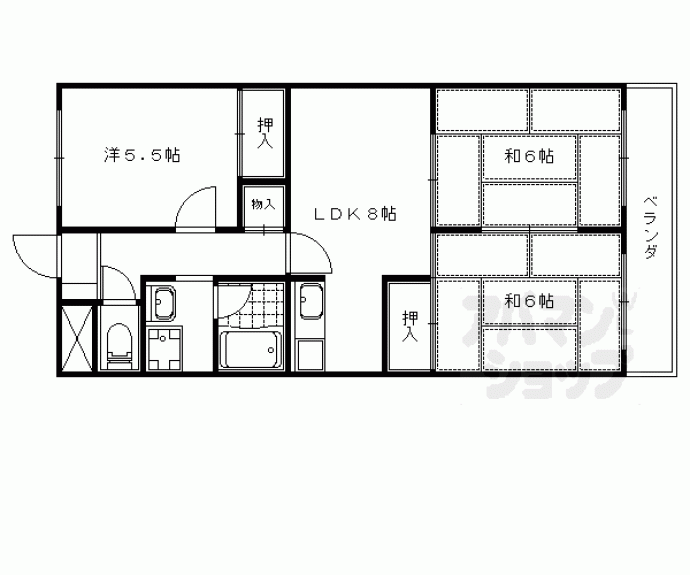 【第二エバグレース音羽】間取