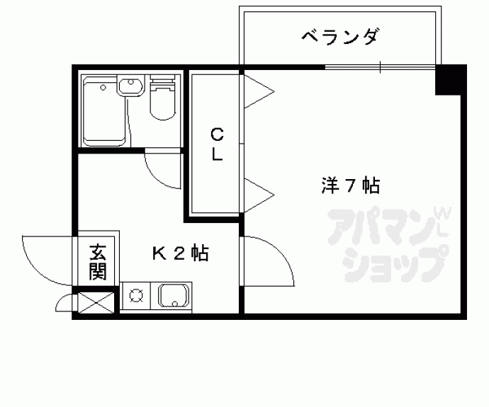 【四ノ宮コート】間取