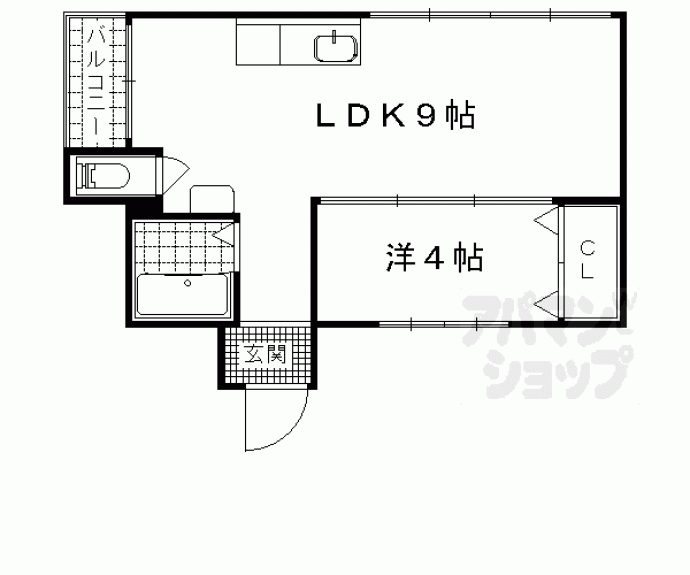 【フォレスト鴨戸】間取