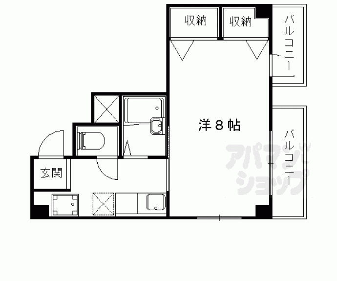 【ヴィルヌーブ御陵】間取