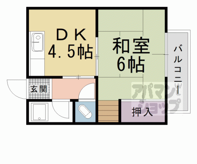 【カルム関生】間取