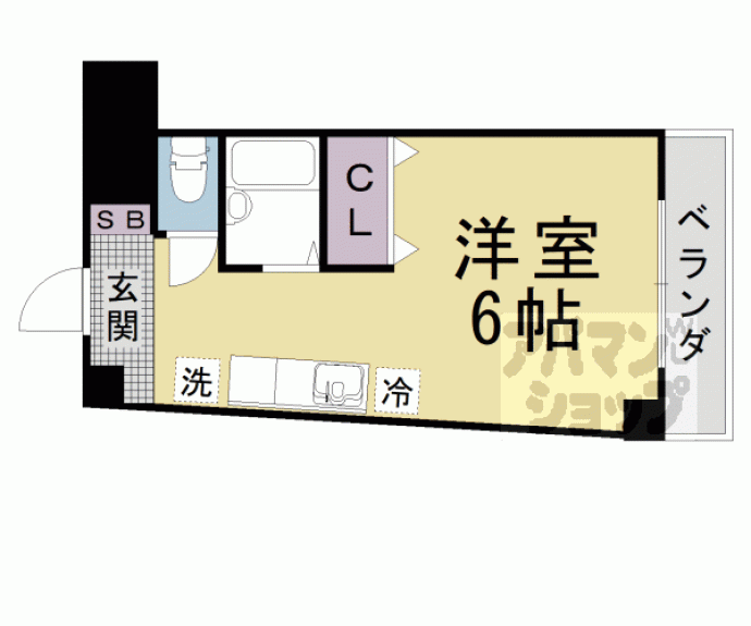 【ボナール椥ノ辻】間取