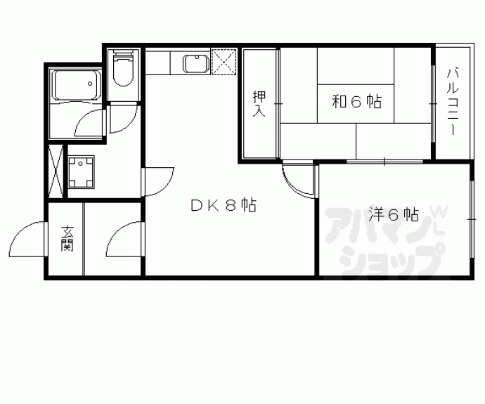 【コートバレー】間取