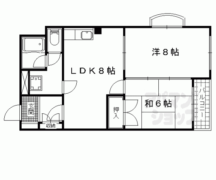 【コートバレー】間取