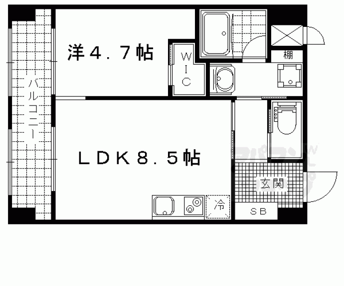 【京都スター・ビル】間取