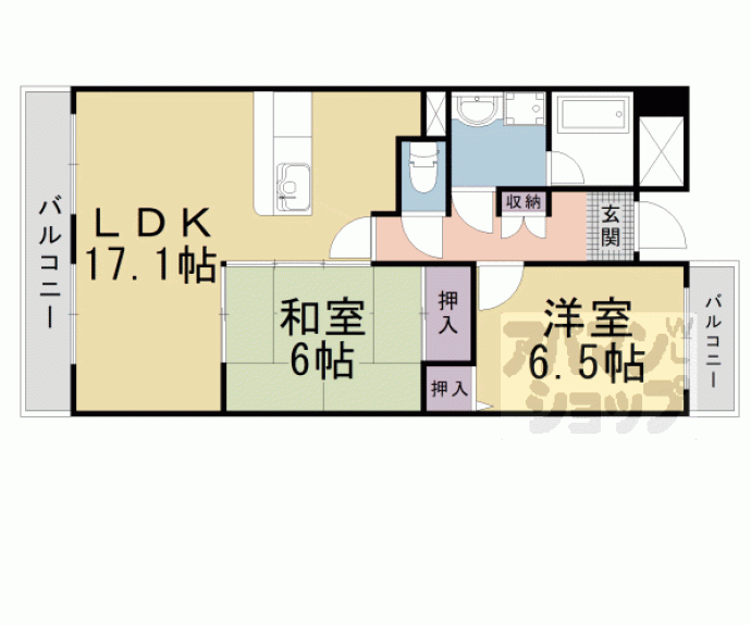 【ＭＺグラヴィール】間取