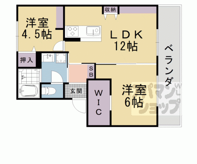 【ミキ　トゥール】間取